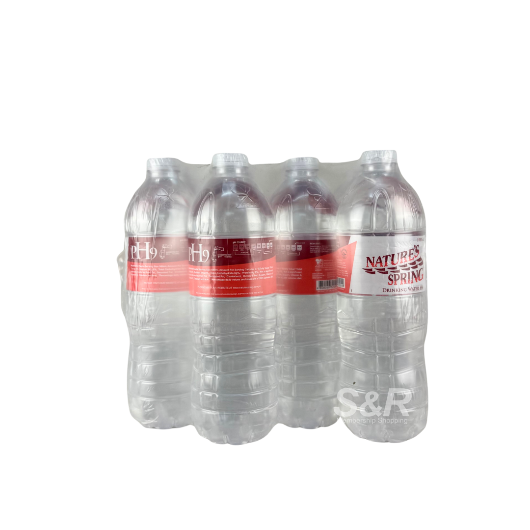 Nature's Spring Drinking Water pH9 12 x 1L Nature's Spring Drinking Water pH9 12 x 1L